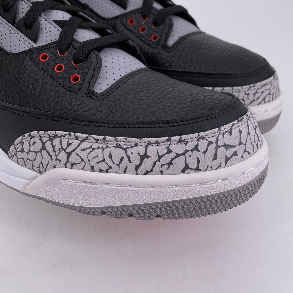 Air Jordan 3 Retro "Black Cement" 2018 New Size 13