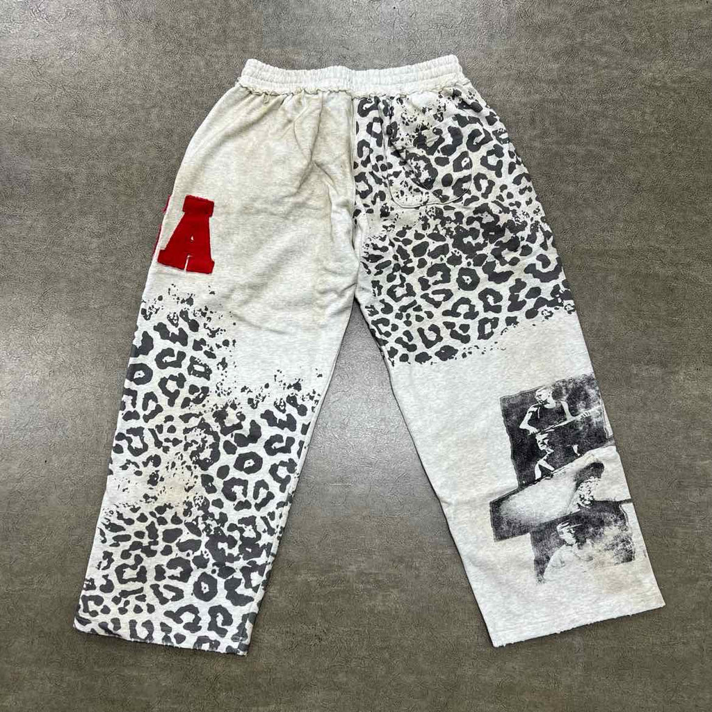 Vale Sweatpants "CHEETAH" Beige New Size S