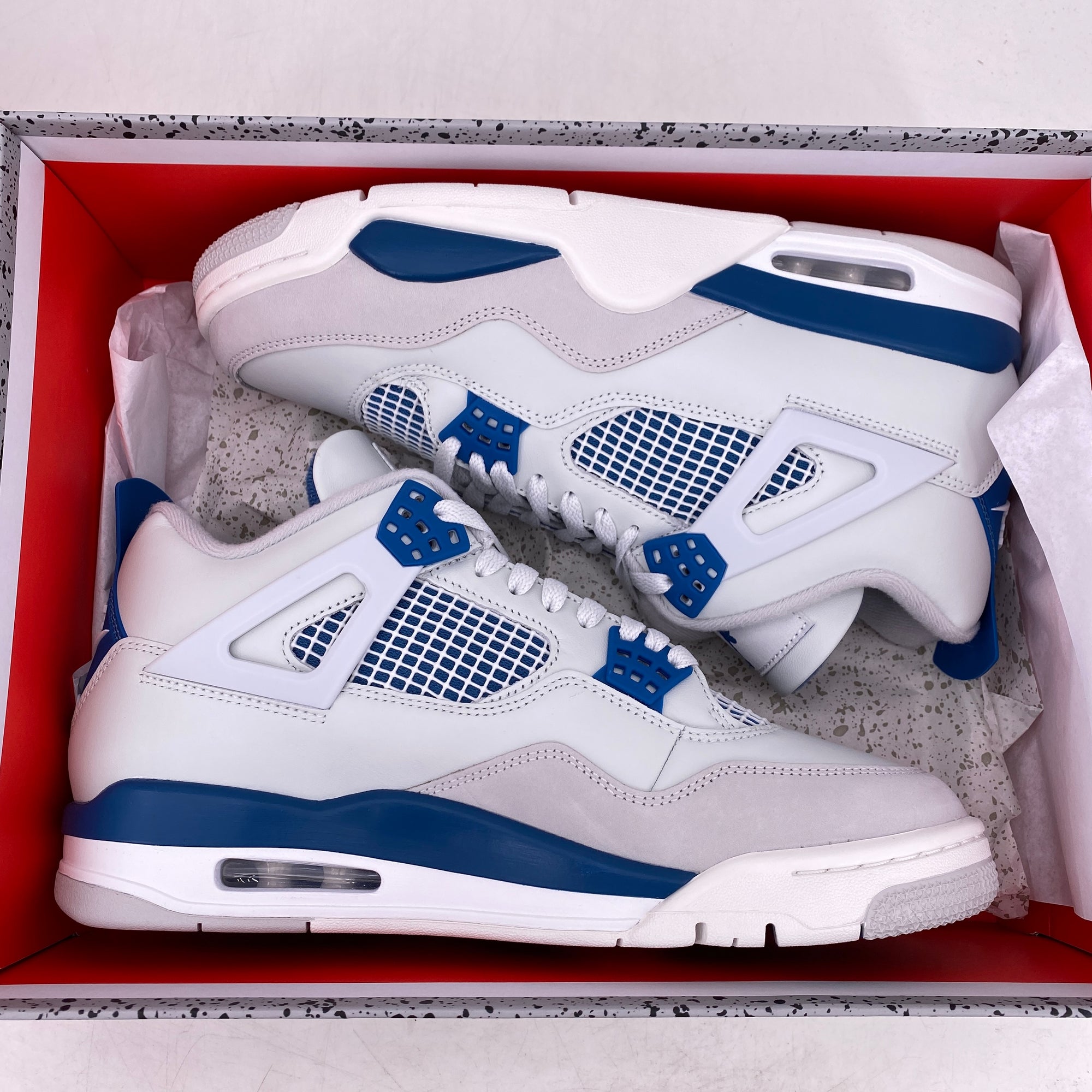 Air Jordan 4 Retro &quot;Military Blue&quot; 2024 New Size 10