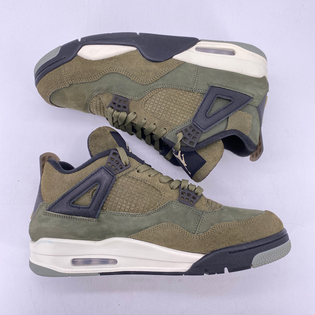 Air Jordan 4 Retro SE Craft "Medium Olive" 2023 Used Size 12