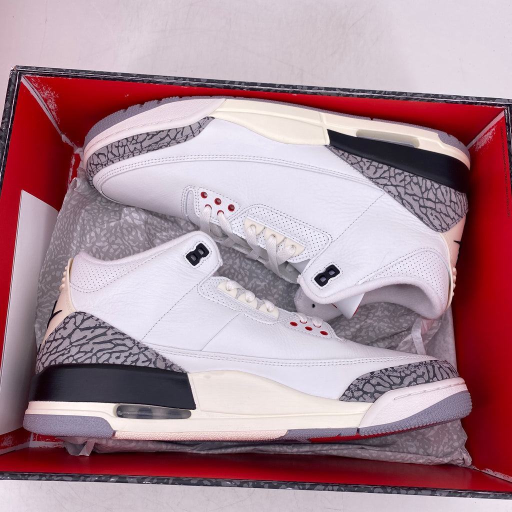 Air Jordan 3 Retro "White Cement" 2023 New Size 12.5