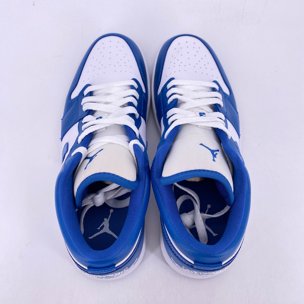 Air Jordan (W) 1 Low "Marina Blue" 2022 Used Size 10.5W