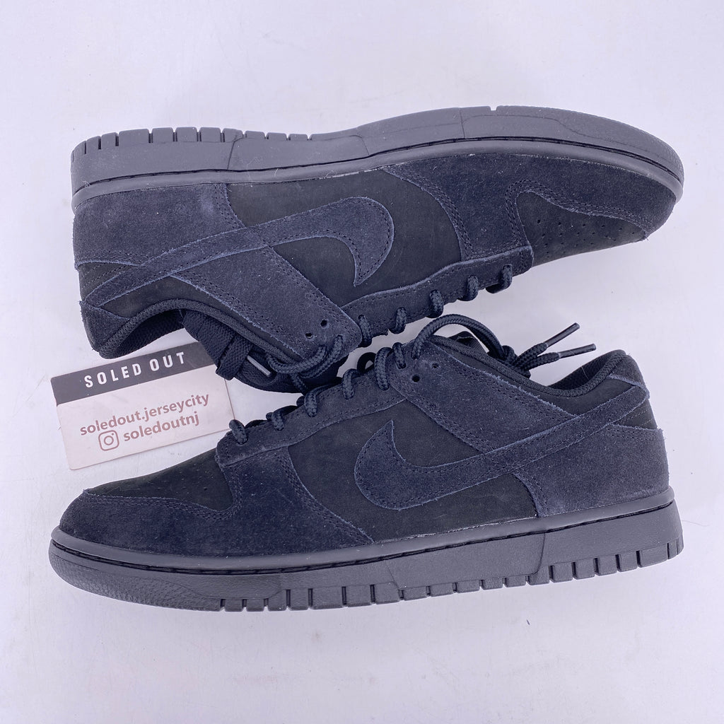 Nike Dunk Low Retro "Triple Black" 2025 New Size 9.5