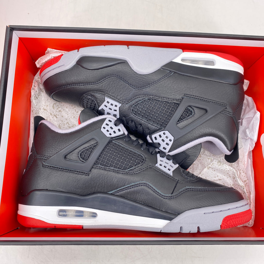 Air Jordan 4 Retro "Bred Reimagined" 2024 New Size 8.5