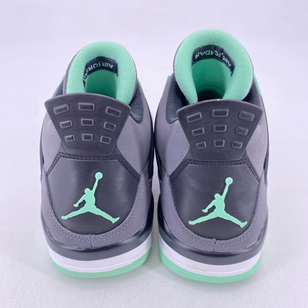 Air Jordan 4 Retro "Green Glow" 2013 Used Size 11.5
