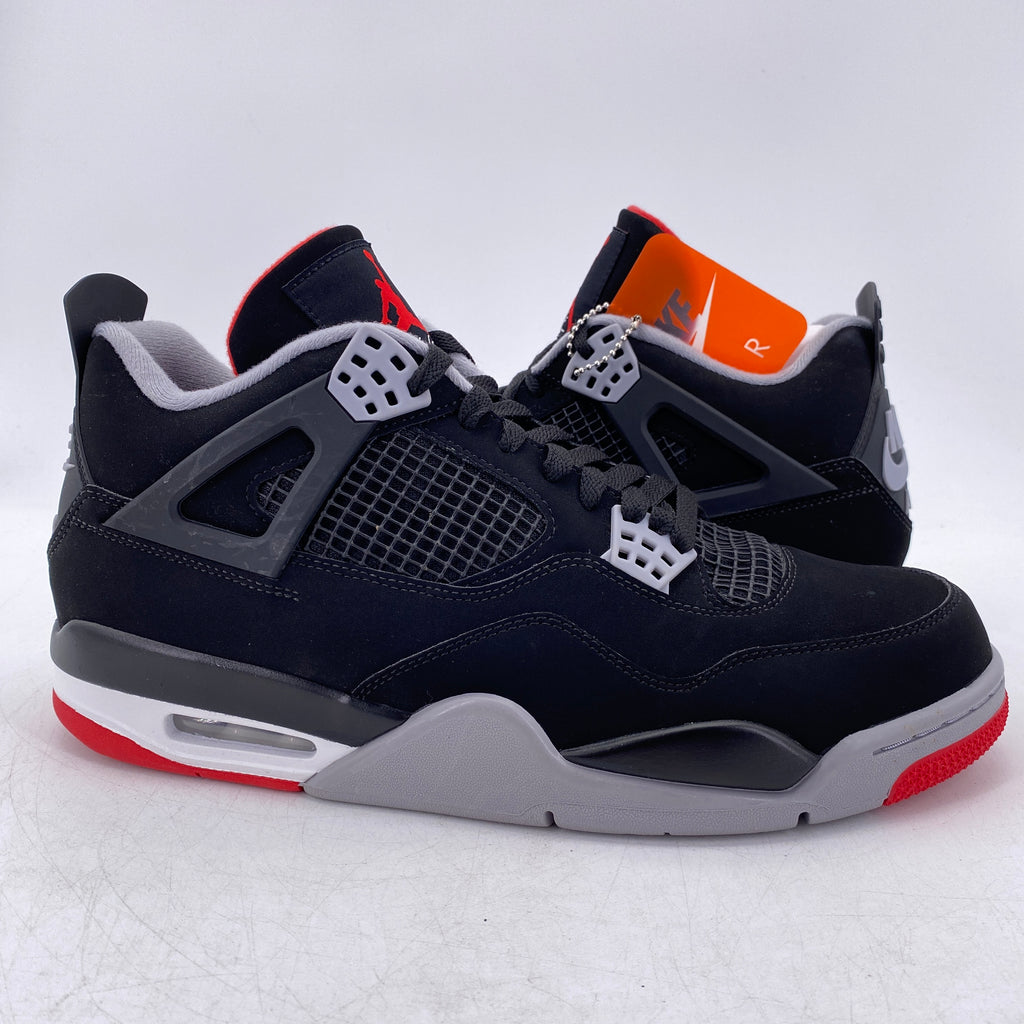 Air Jordan 4 Retro "Bred" 2019 New Size 11.5