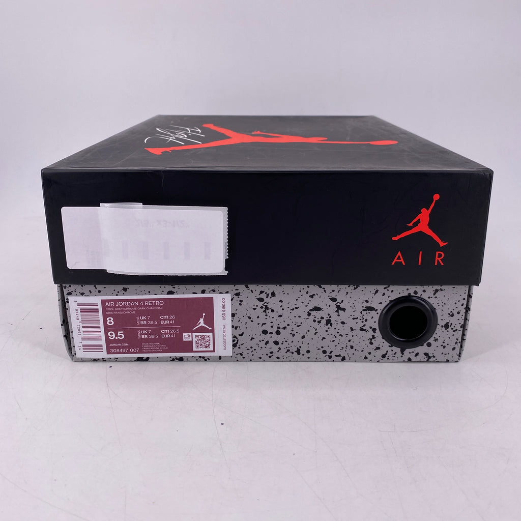 Air Jordan 4 Retro "Cool Grey" 2019 Used Size 8