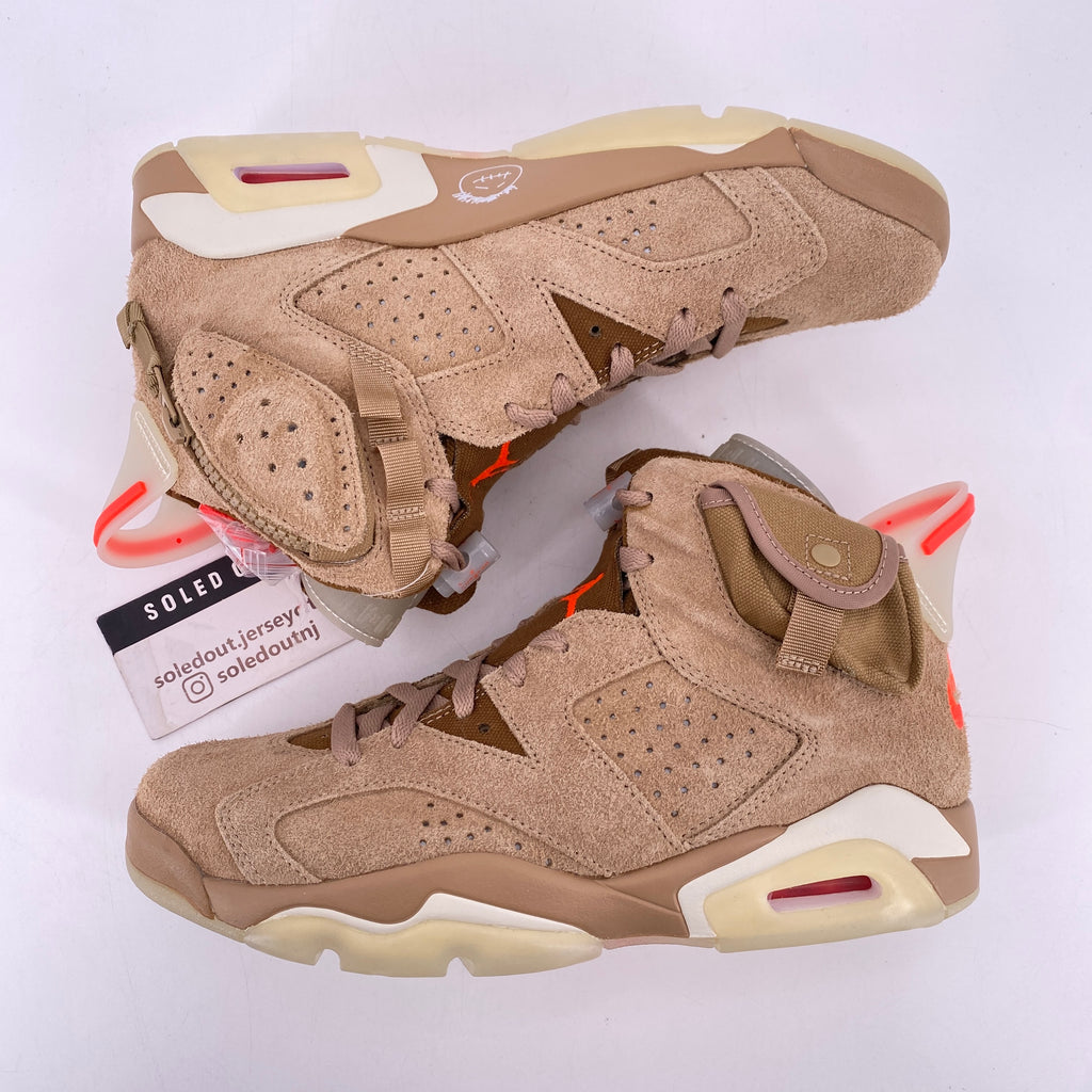 Air Jordan 6 Retro "British Khaki" 2021 New Size 7.5