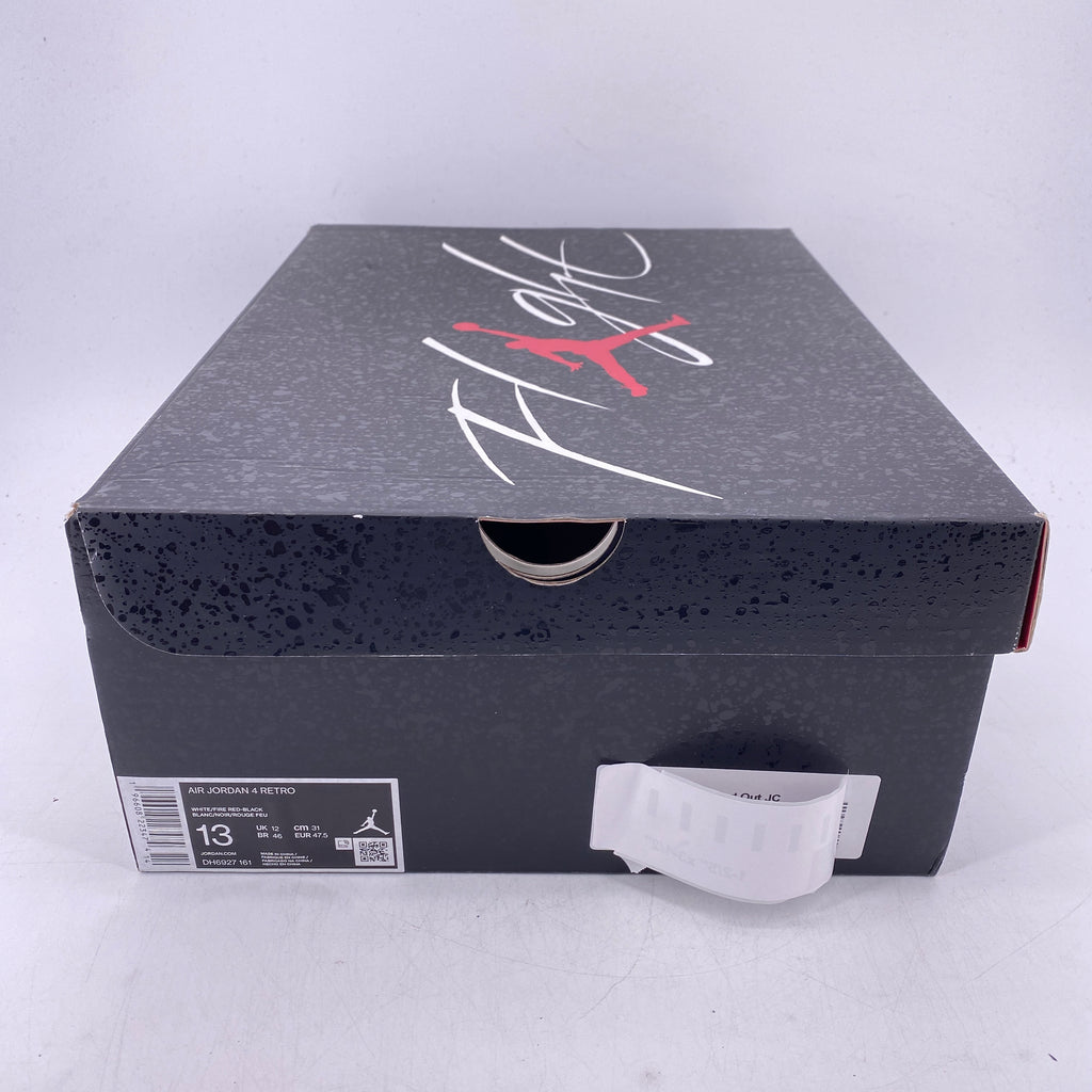 Air Jordan 4 Retro "Red Cement" 2023 New Size 13