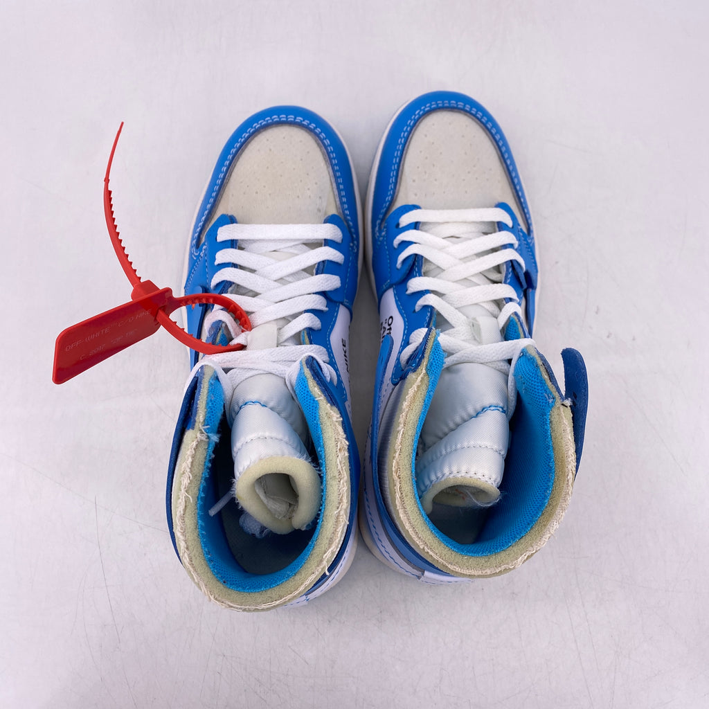 Air Jordan 1 Retro High OG "Off White Unc" 2018 New Size 8.5