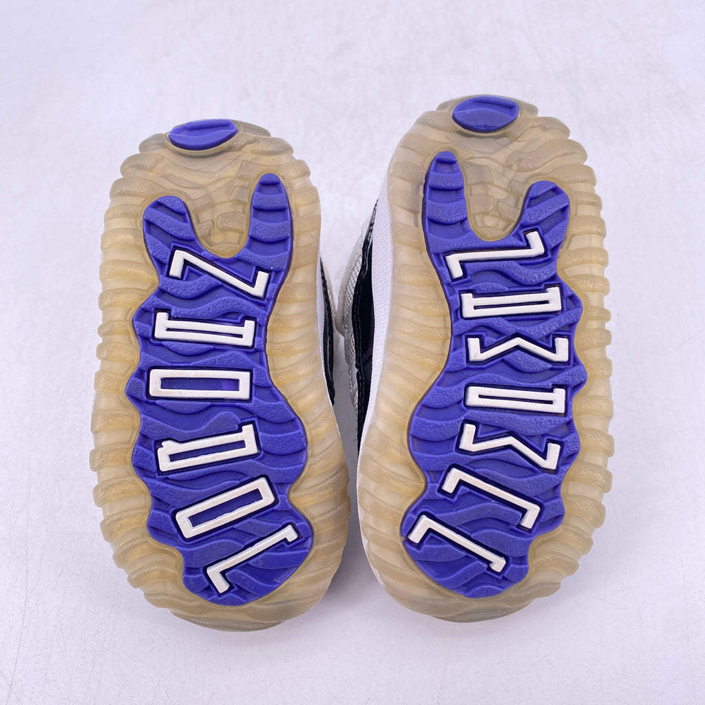 Air Jordan (TD) 11 Retro Low "Concord" 2014 Used Size 3.5C