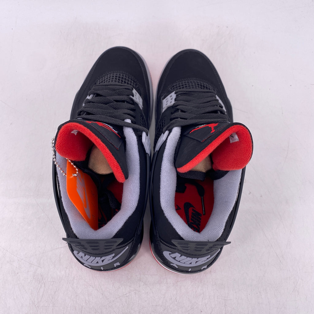 Air Jordan 4 Retro "Bred" 2019 New Size 10