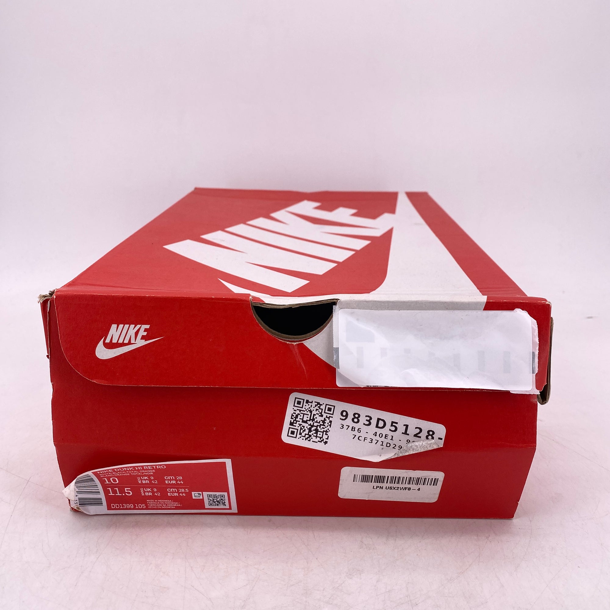 Nike Dunk High &quot;Black White&quot; 2024 New (Cond) Size 10