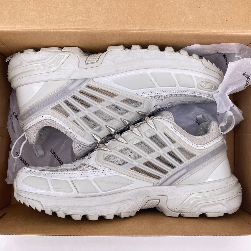 Salomon ACS Pro Advanced "Mm6 Maison Margiela White" 2023 Used Size 8.5
