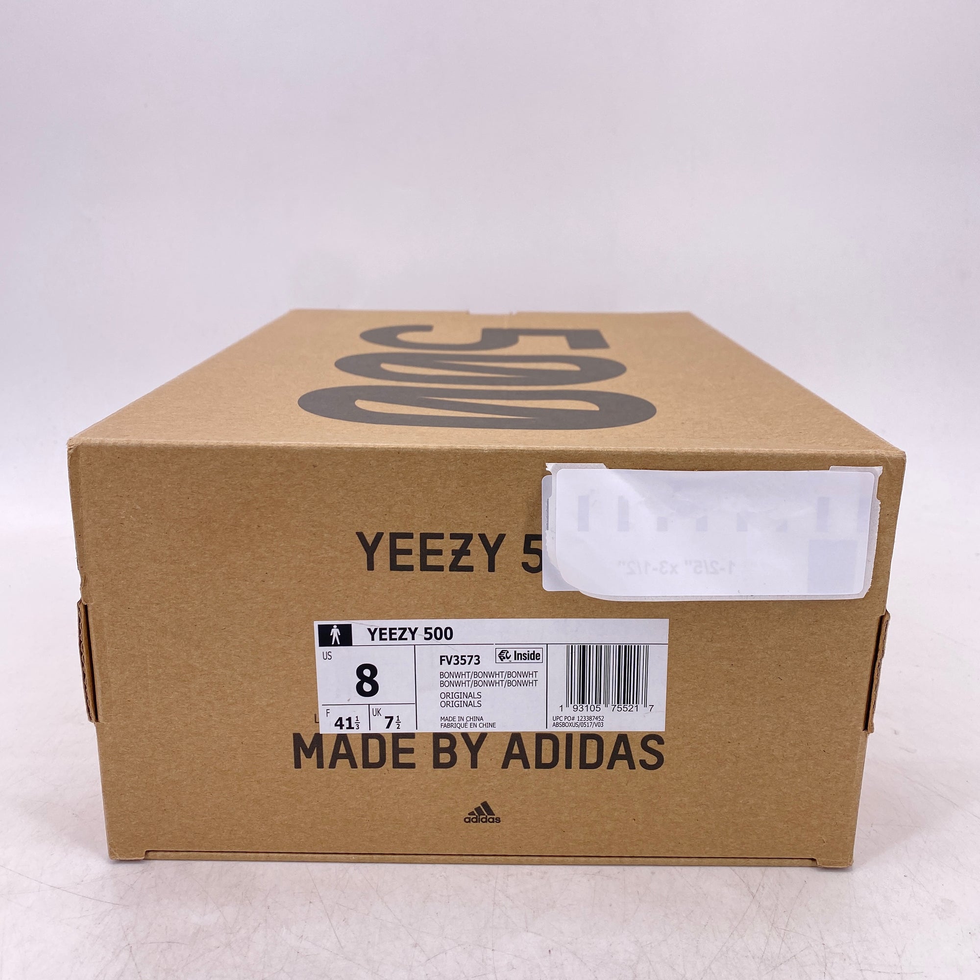 Yeezy 500 &quot;Bone White&quot; 2019 Used Size 8