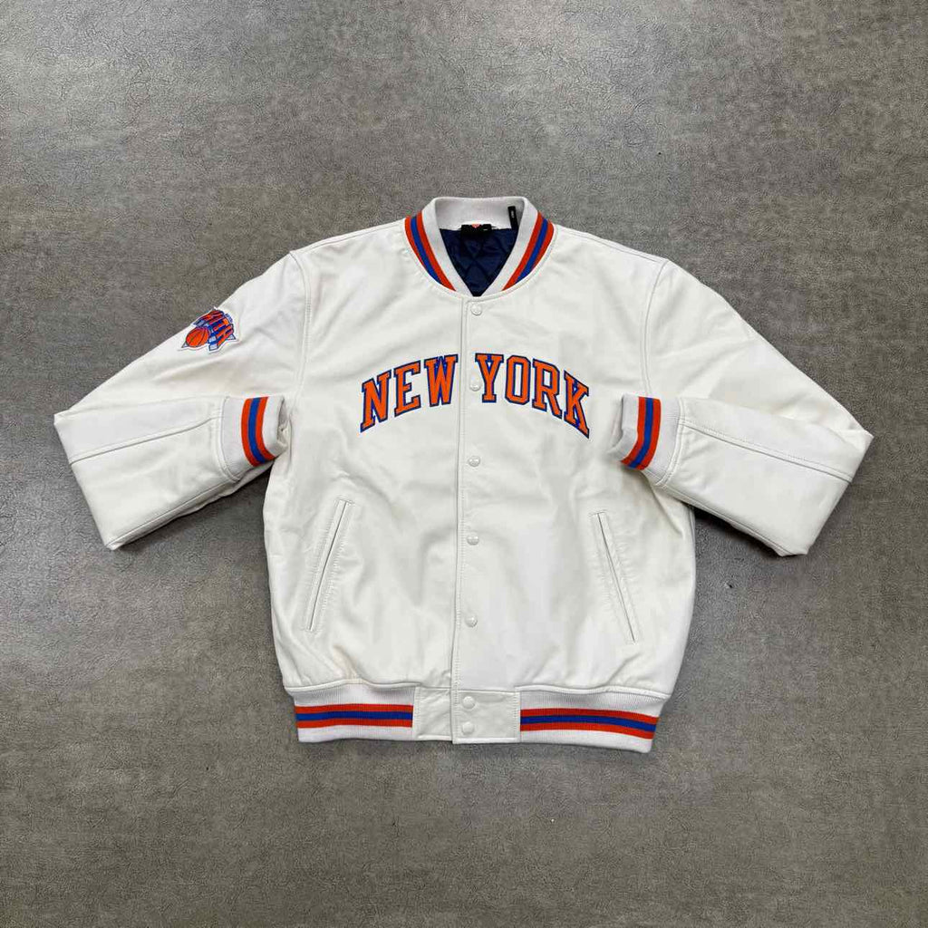Kith Jacket "KNICKS" White Used Size XL