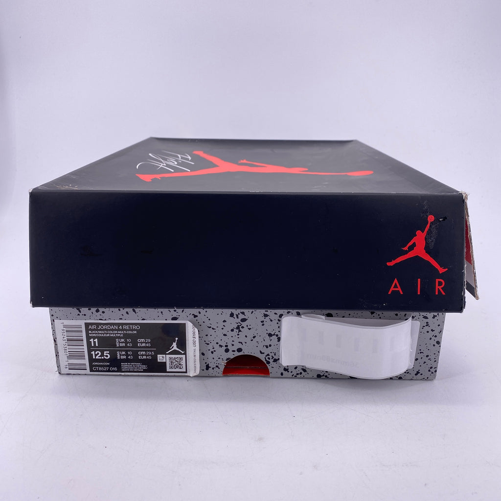 Air Jordan 4 Retro "Red Thunder" 2022 Used Size 11