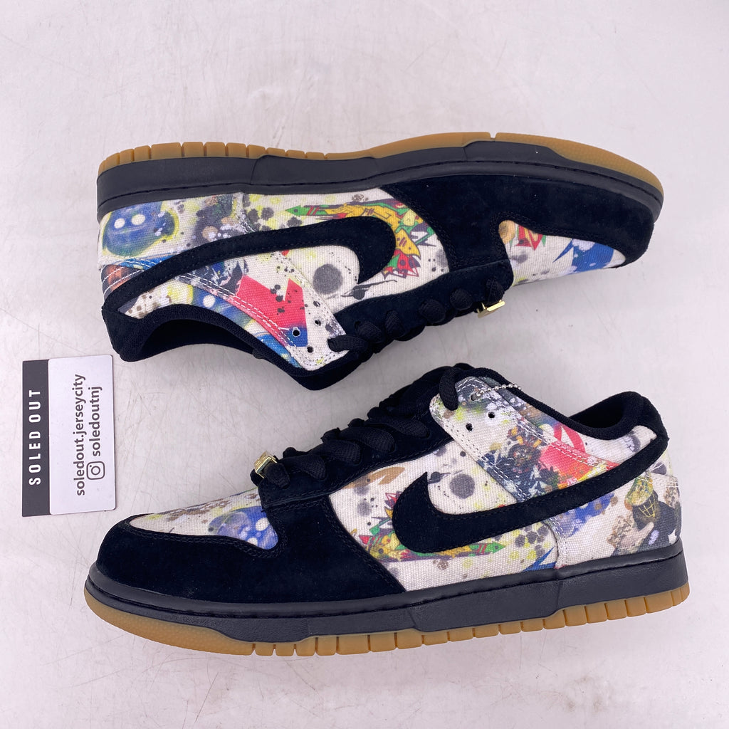 Nike SB Dunk Low OG QS "Supreme Rammellzee" 2023 New Size 10.5