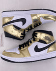 Air Jordan 1 Mid SE "Metallic Gold" 2020 New Size 8