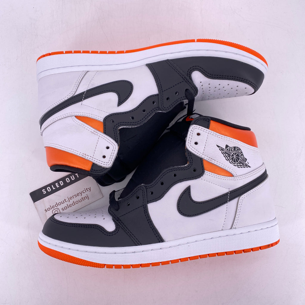 Air Jordan 1 Retro High "Electro Orange" 2021 New Size 10