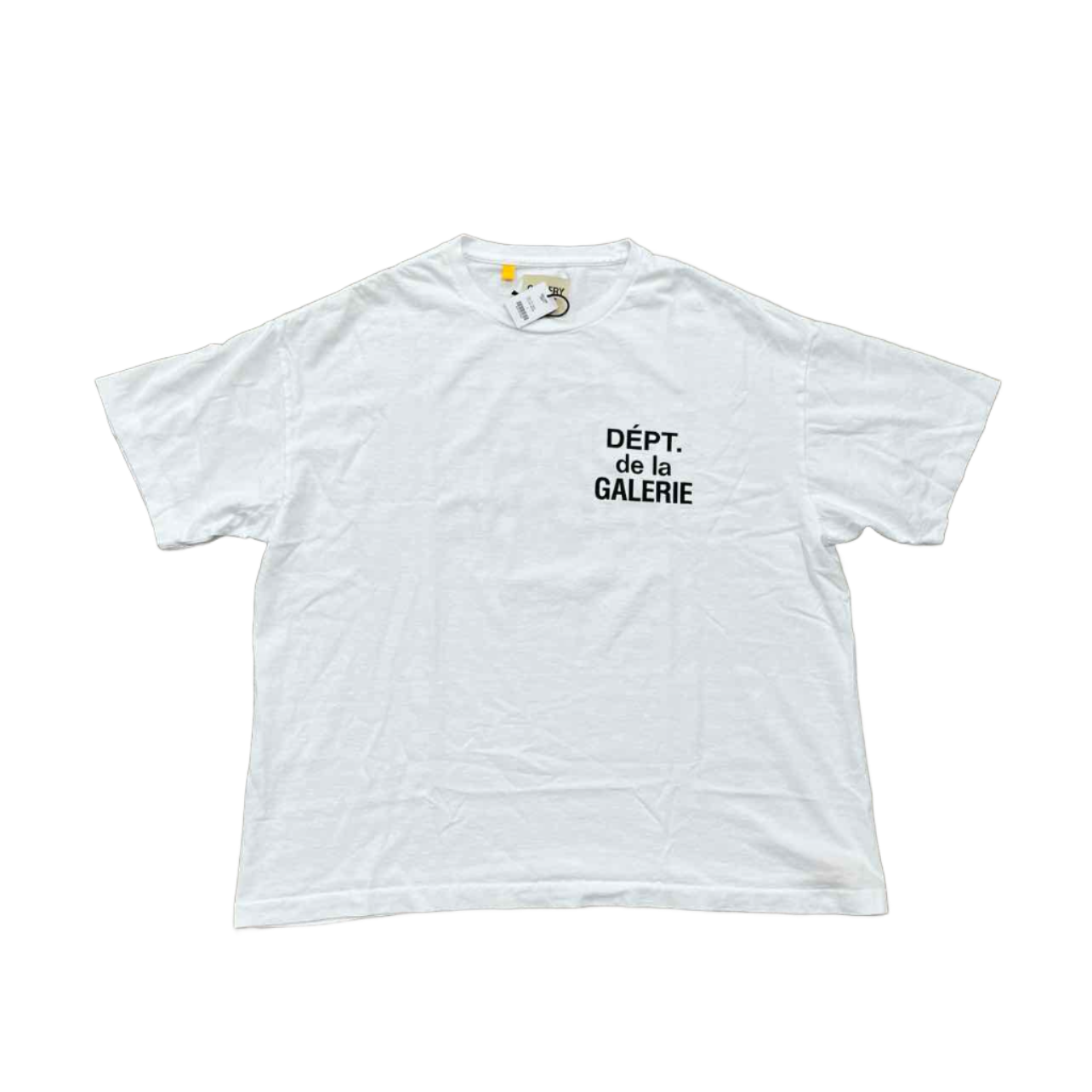 Gallery DEPT. T-Shirt &quot;FRENCH&quot; White New Size L