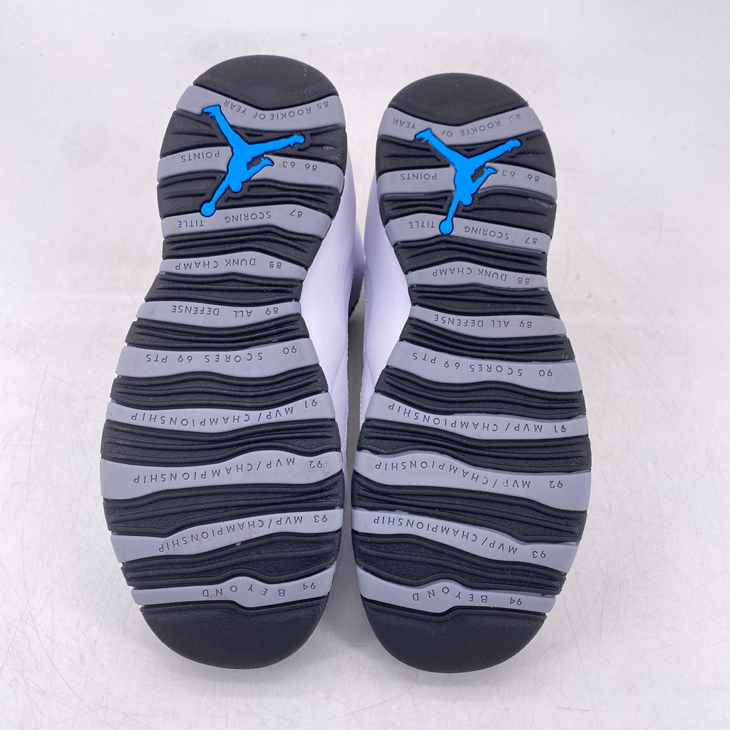 Air Jordan (GS) 10 Retro "Steel" 2025 Used Size 5.5Y