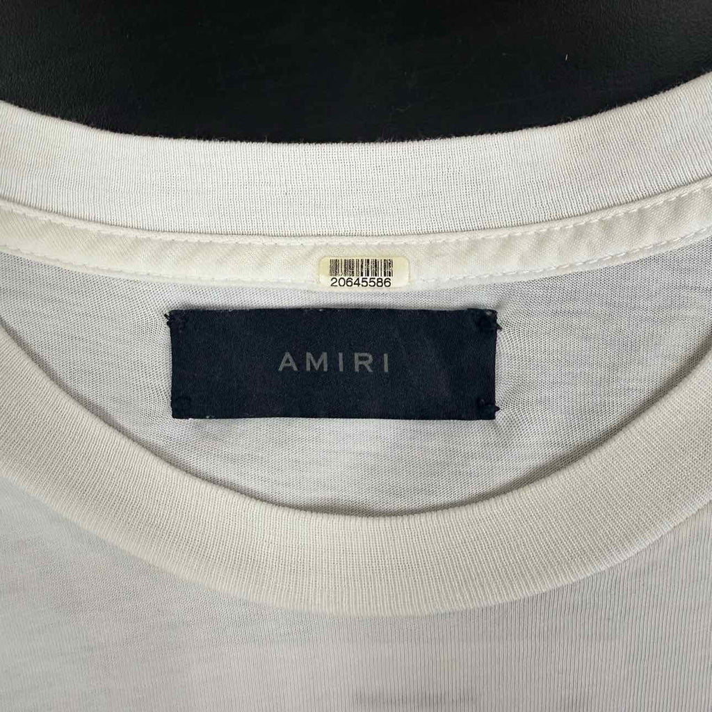 Amiri T-Shirt "ANGEL" White Used Size M