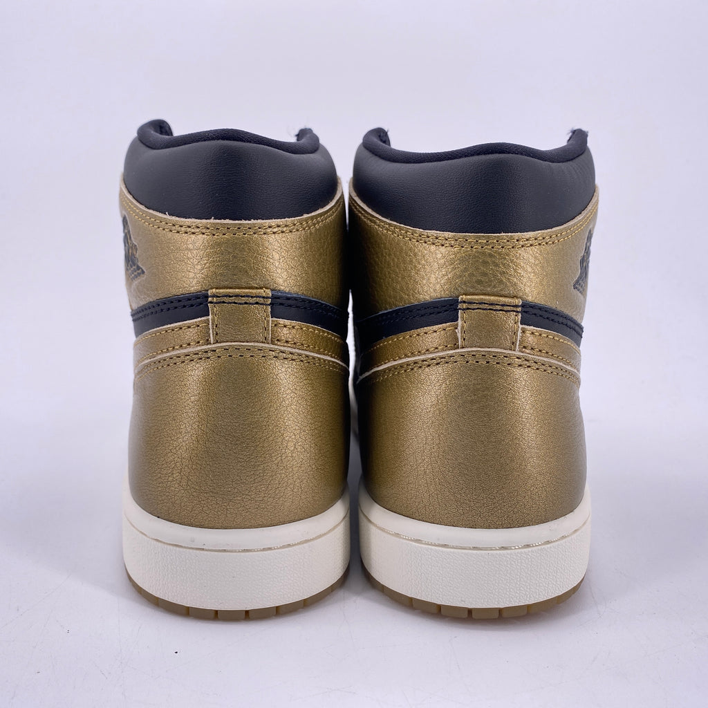Air Jordan 1 Retro High "Black Metallic Gold" 2024 New Size 10