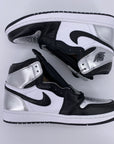 Air Jordan (W) 1 Retro High OG "Silver Toe" 2021 New Size 10.5W