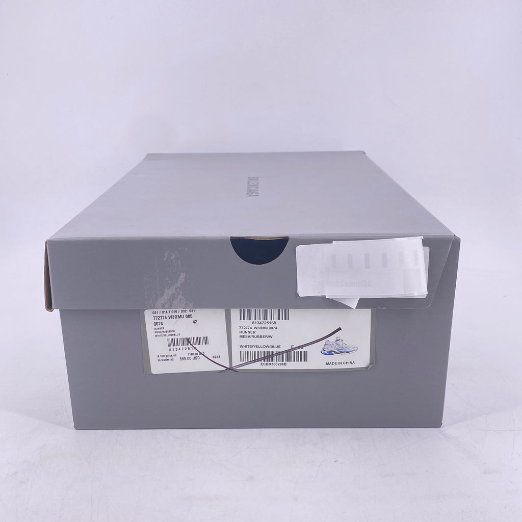 Balenciaga Runner "White Yellow Blue"  New Size 42