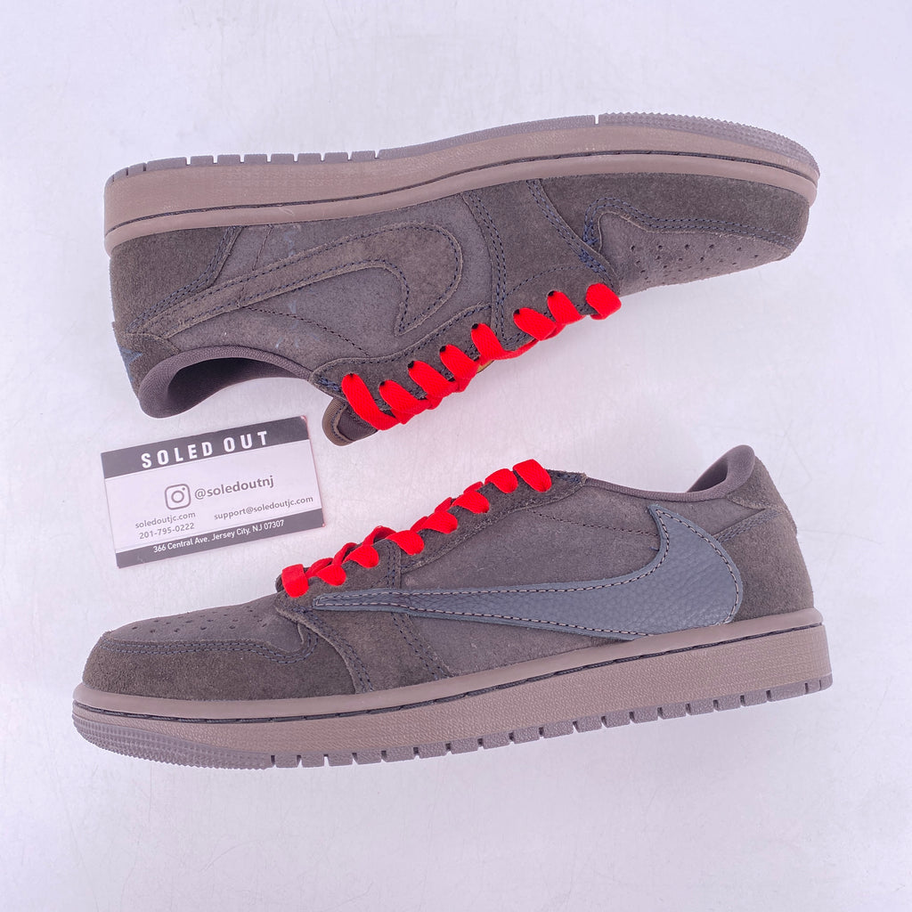Air Jordan 1 Low "Travis Scott Velvet Brown" 2024 Used Size 7.5