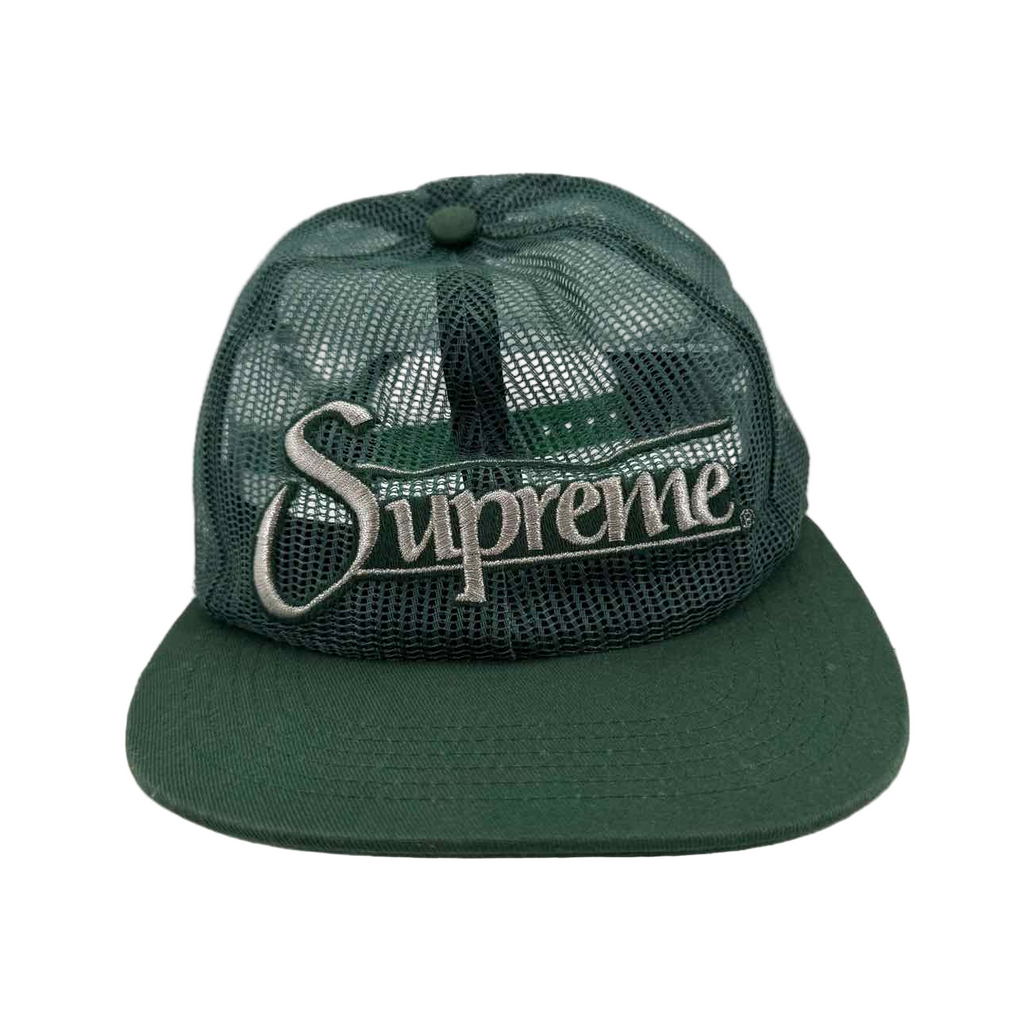 Supreme Snapback "MESH" 2023 Used Green Size OS