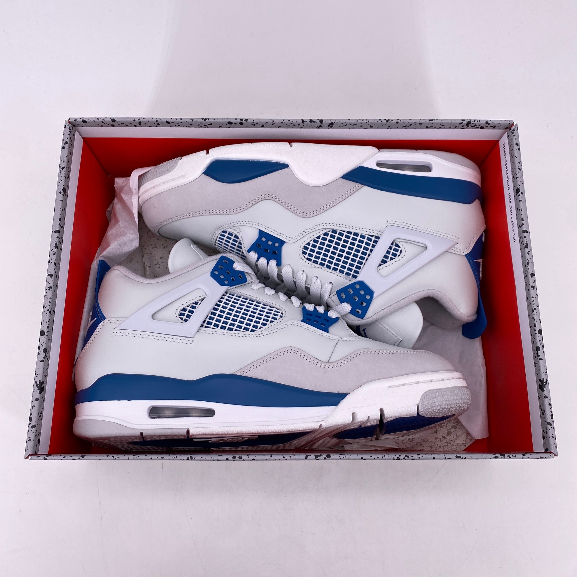 Air Jordan 4 Retro &quot;Military Blue&quot; 2024 New Size 9