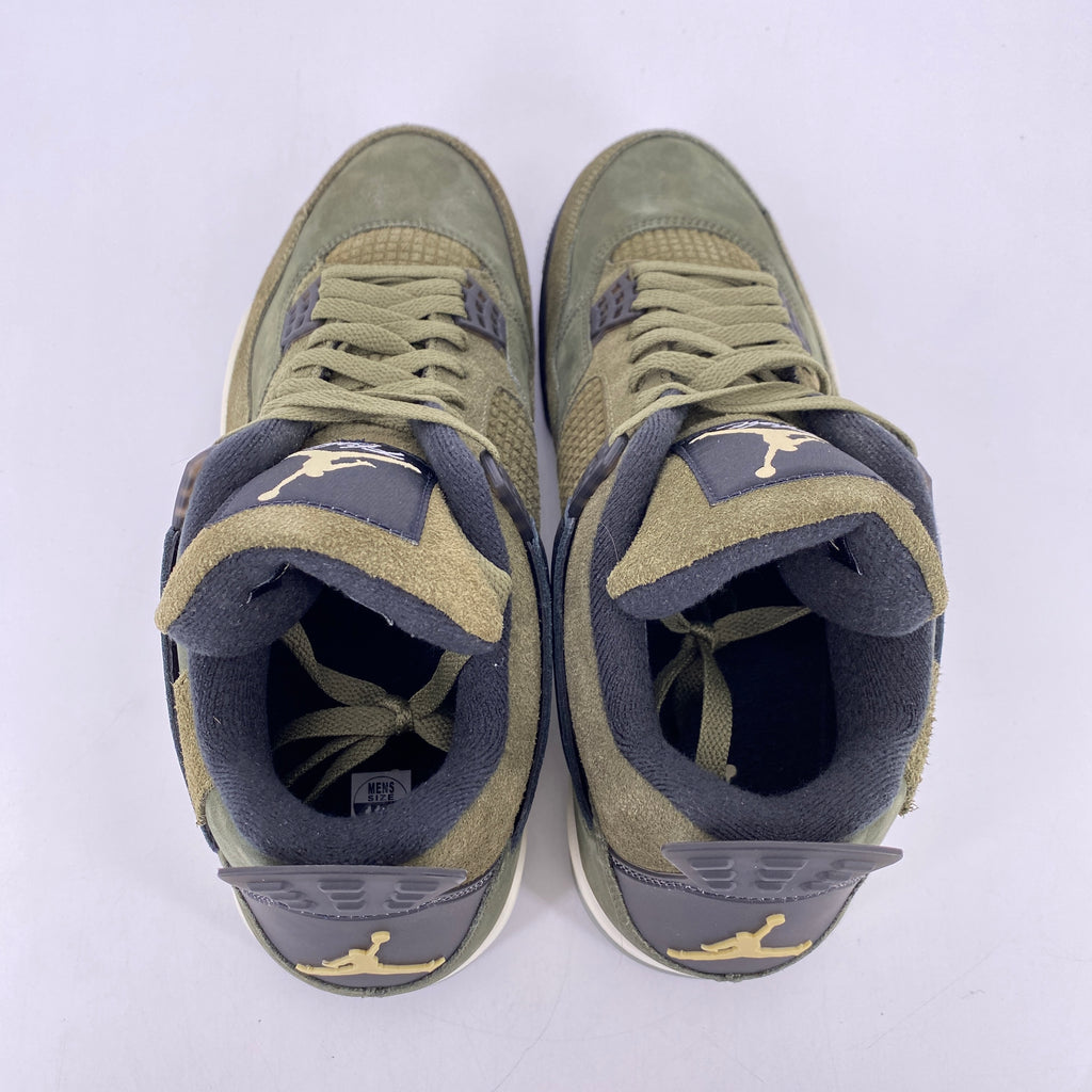 Air Jordan 4 Retro "Medium Olive" 2023 Used Size 11.5