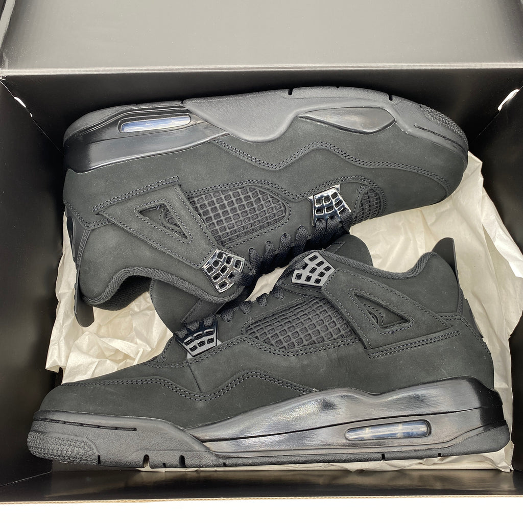 Air Jordan 4 Retro "Black Cat" 2025 New Size 10