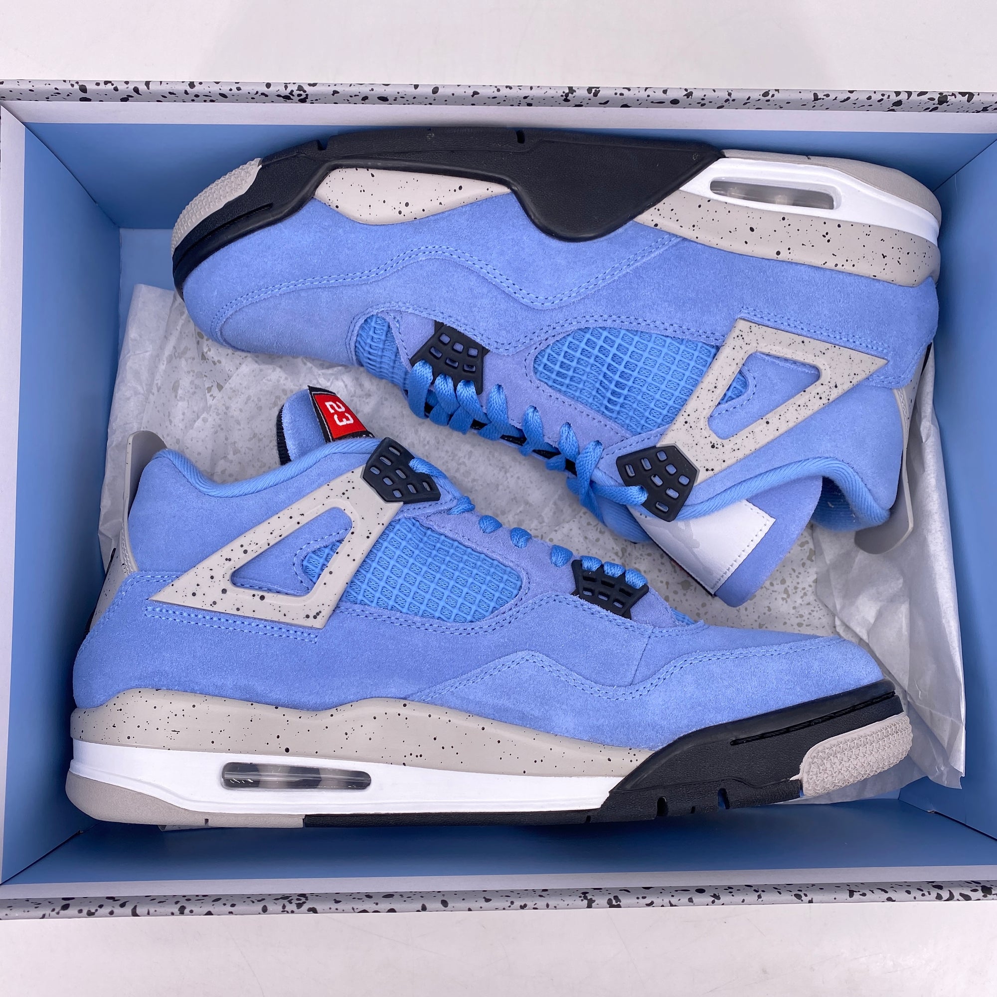 Air Jordan 4 Retro &quot;University Blue&quot; 2021 Used Size 10.5