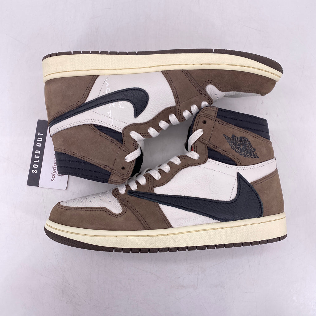 Air Jordan 1 Retro High OG "Travis Scott Mocha" 2010 Used Size 8.5