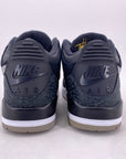 Air Jordan 3 Retro "Tinker Black Cement Gold" 2019 Used Size 9.5