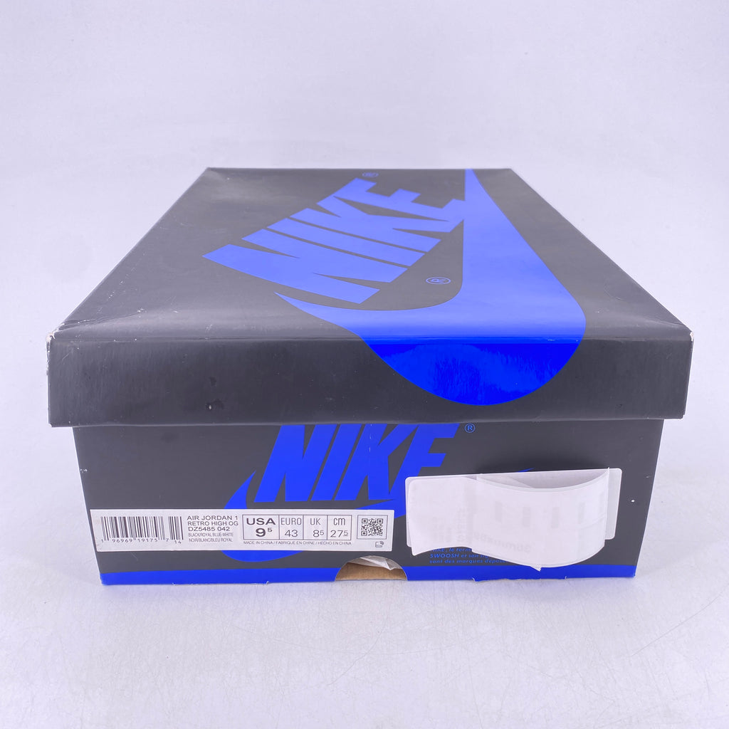 Air Jordan 1 Retro High OG "Royal Reimagined" 2023 Used Size 9.5