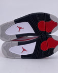 Air Jordan 4 Retro "Red Cement" 2023 New Size 8