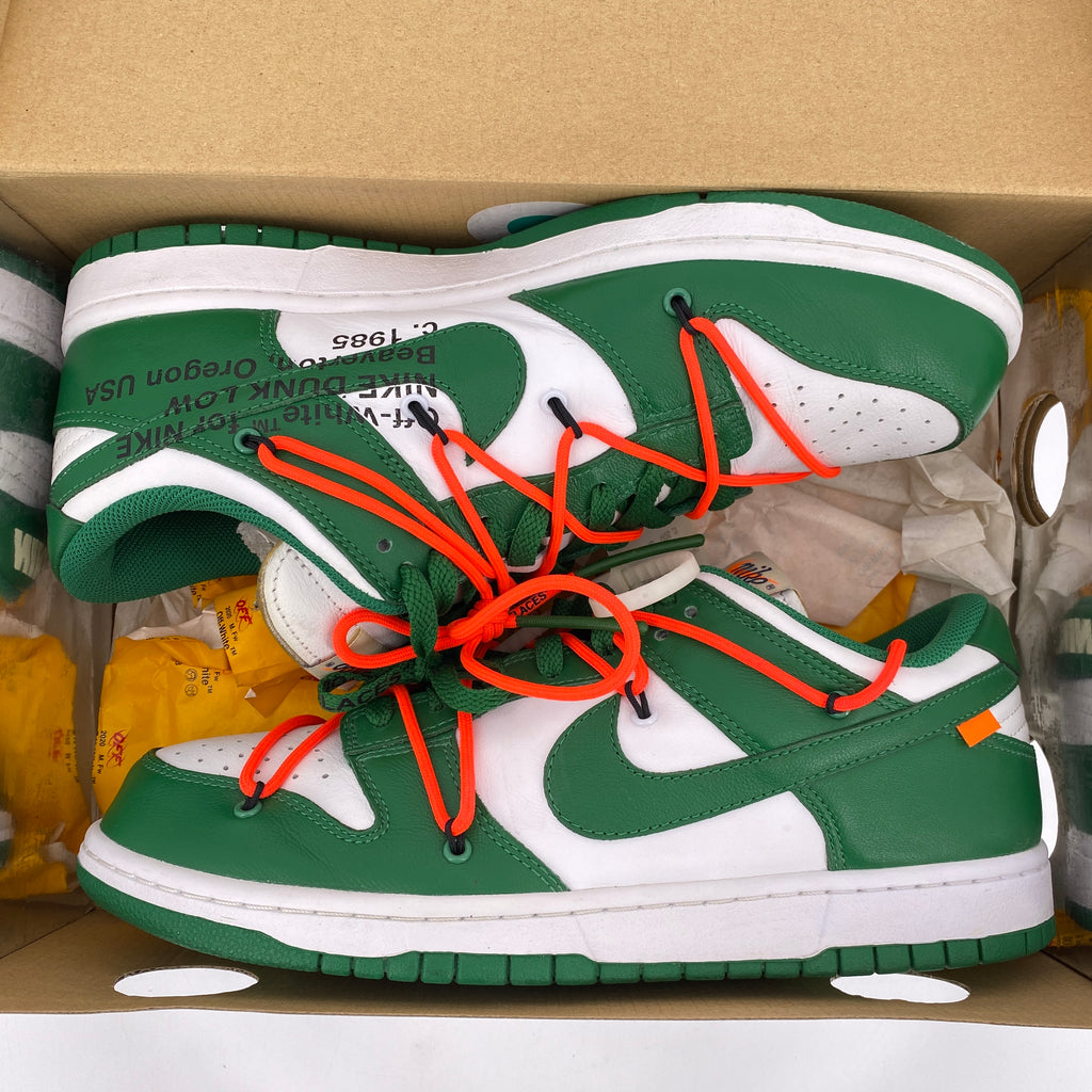 Nike Dunk Low LTHR "Ow Pine Green" 2019 Used Size 11