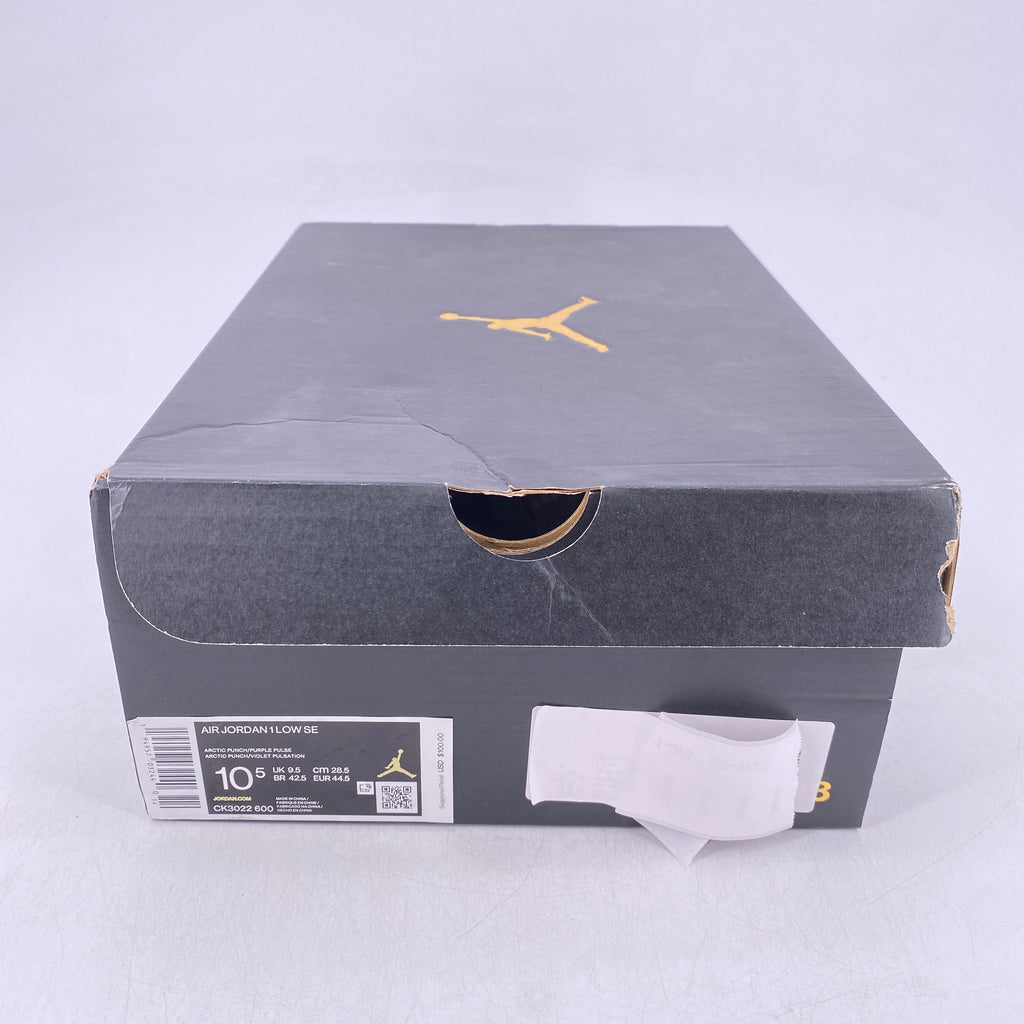 Air Jordan 1 Low "Artic Punch" 2021 New Size 10.5