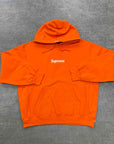 Supreme Hoodie "BOX LOGO" Orange New Size L