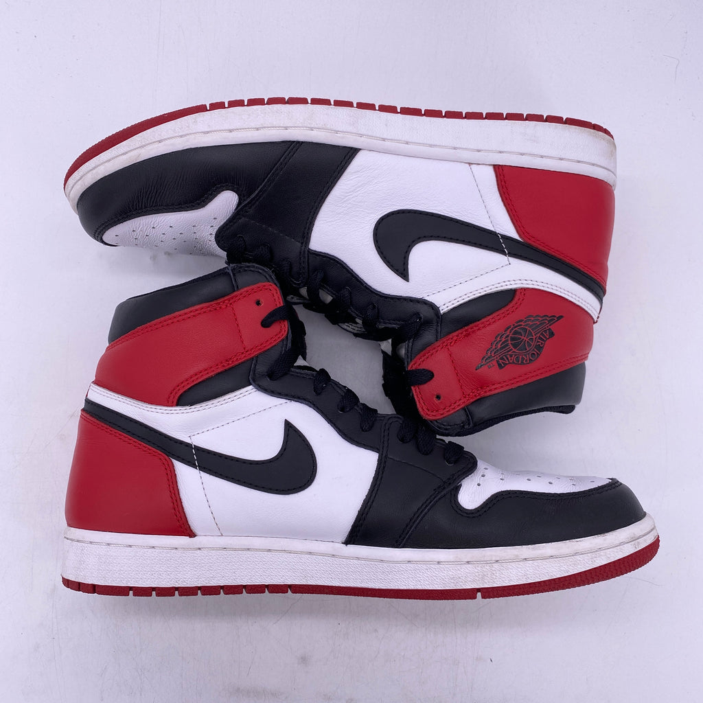 Air Jordan 1 Retro High OG "Black Toe" 2016 Used Size 11