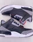 Air Jordan 3 Retro "Black Cement" 2018 New (Cond) Size 7.5