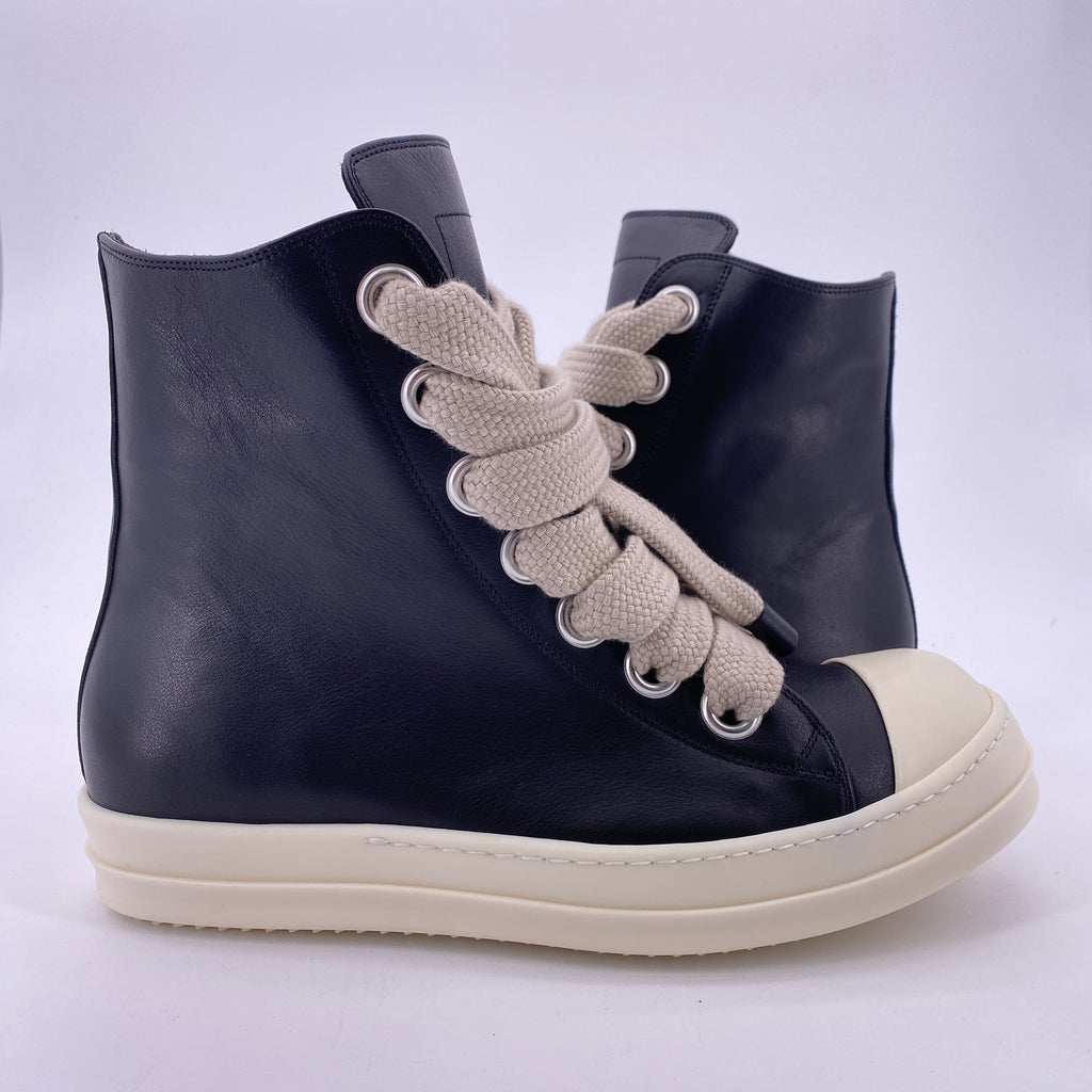 Rick Owens High Top "Jumbo Lace"  New Size 44