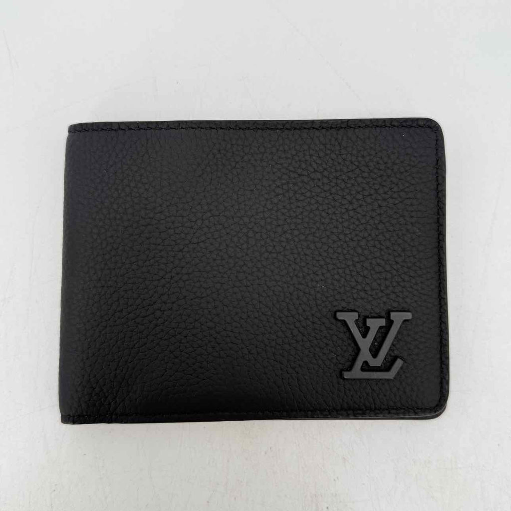 Louis Vuitton Wallet "AEROGRAM" New Black Size OS
