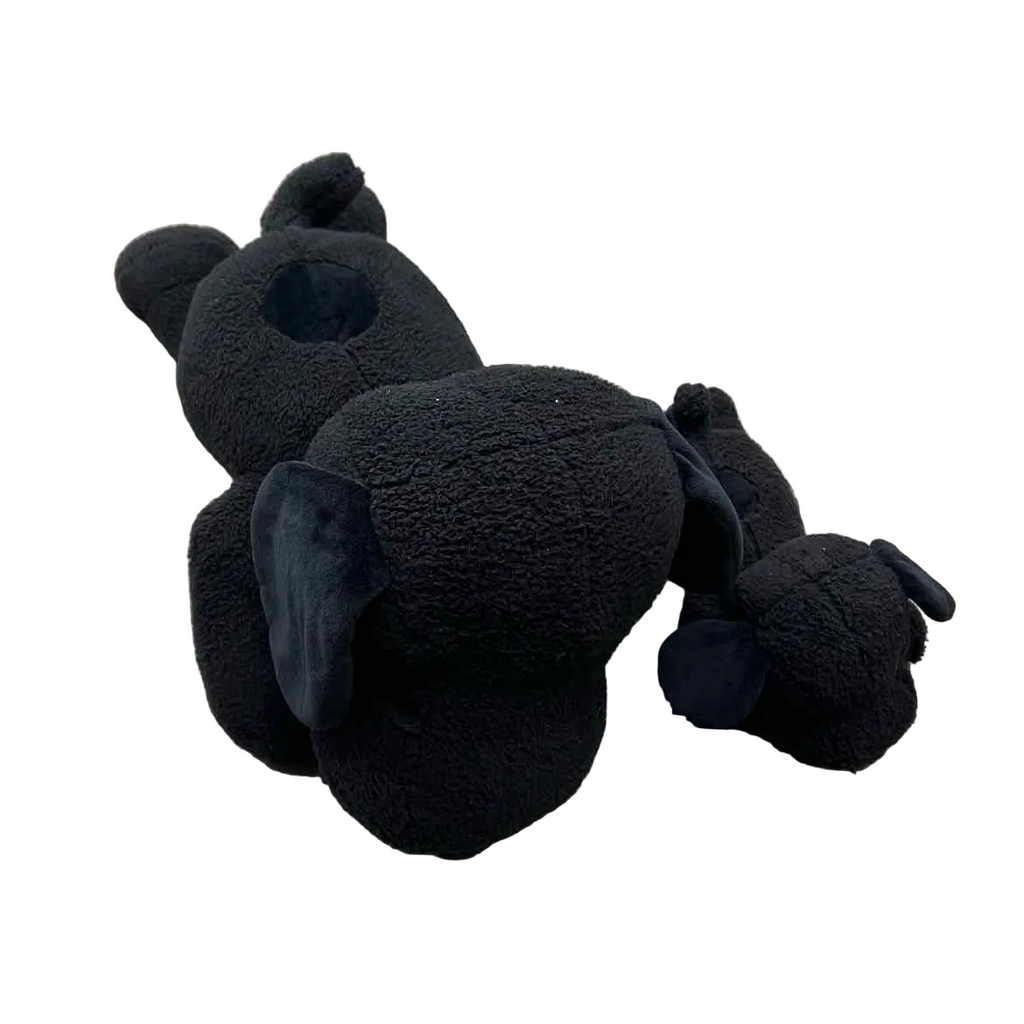 KAWS Plush "KAWS X PEANUTS SNOOPY" Used Black Size S/M