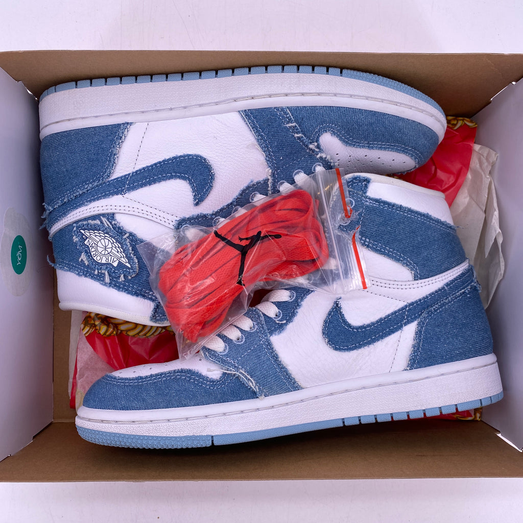 Air Jordan (W) 1 High "Denim" 2022 Used Size 7.5W