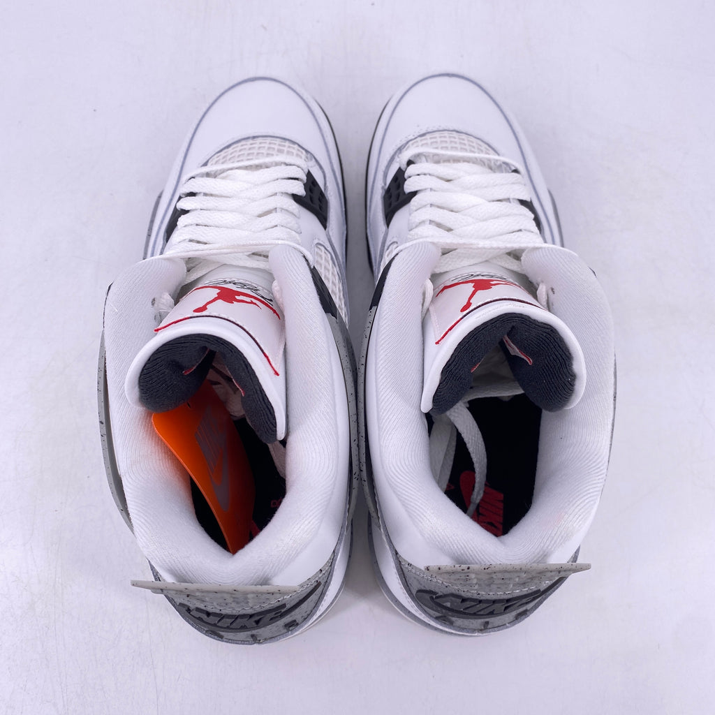 Air Jordan 4 Retro "White Cement" 2025 New Size 10